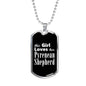 Pyrenean Shepherd v2 - Luxury Dog Tag Necklace
