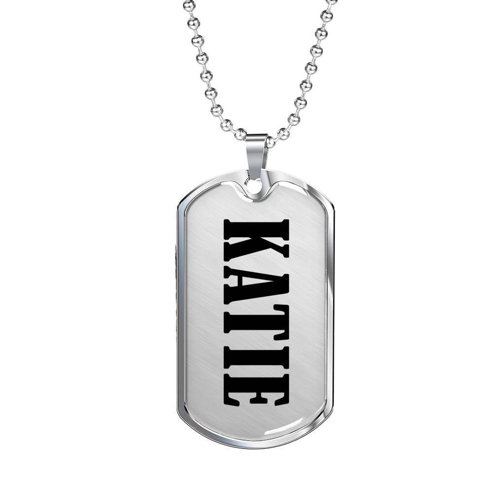 Katie v01 - Luxury Dog Tag Necklace