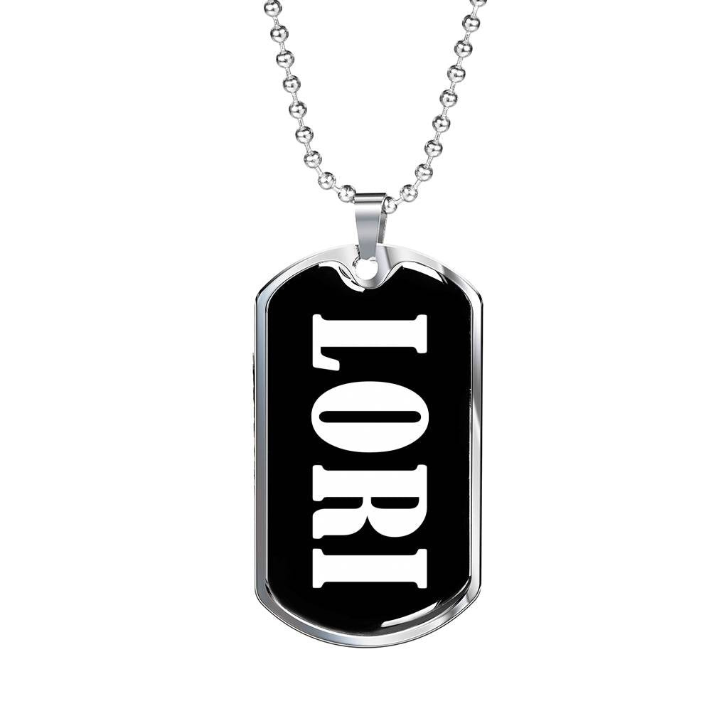 Lori v02 - Luxury Dog Tag Necklace