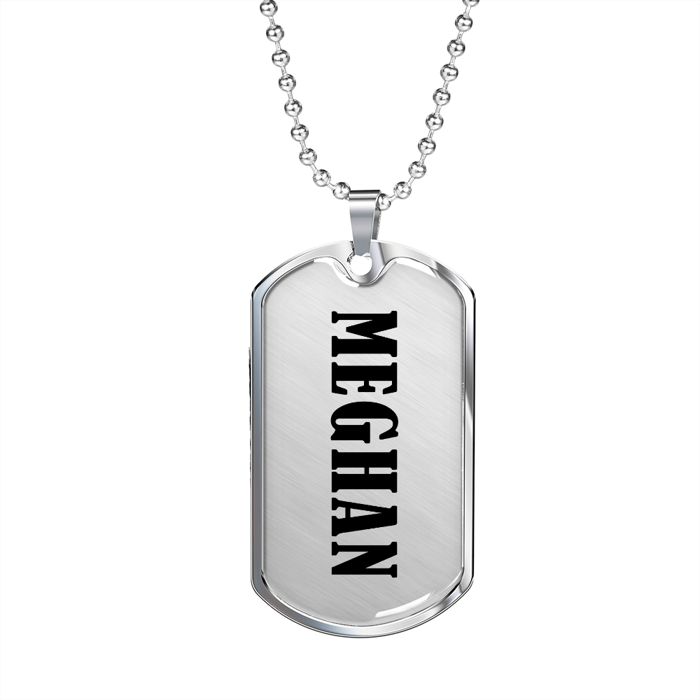 Meghan v01 - Luxury Dog Tag Necklace