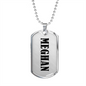 Meghan v01 - Luxury Dog Tag Necklace