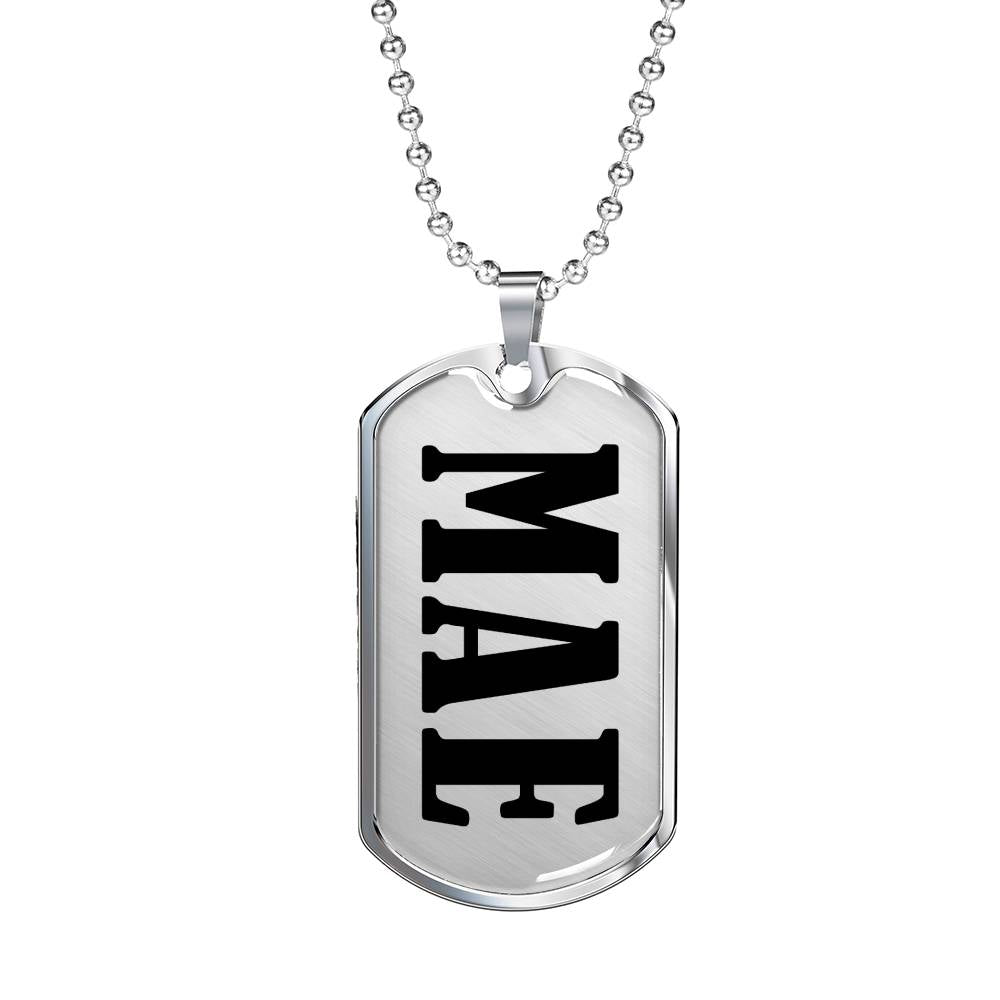 Mae v01 - Luxury Dog Tag Necklace