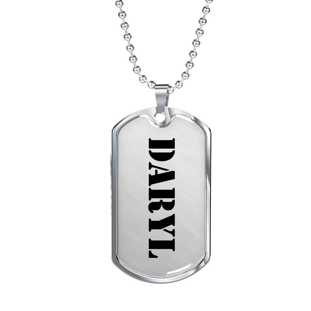 Daryl - Luxury Dog Tag Necklace