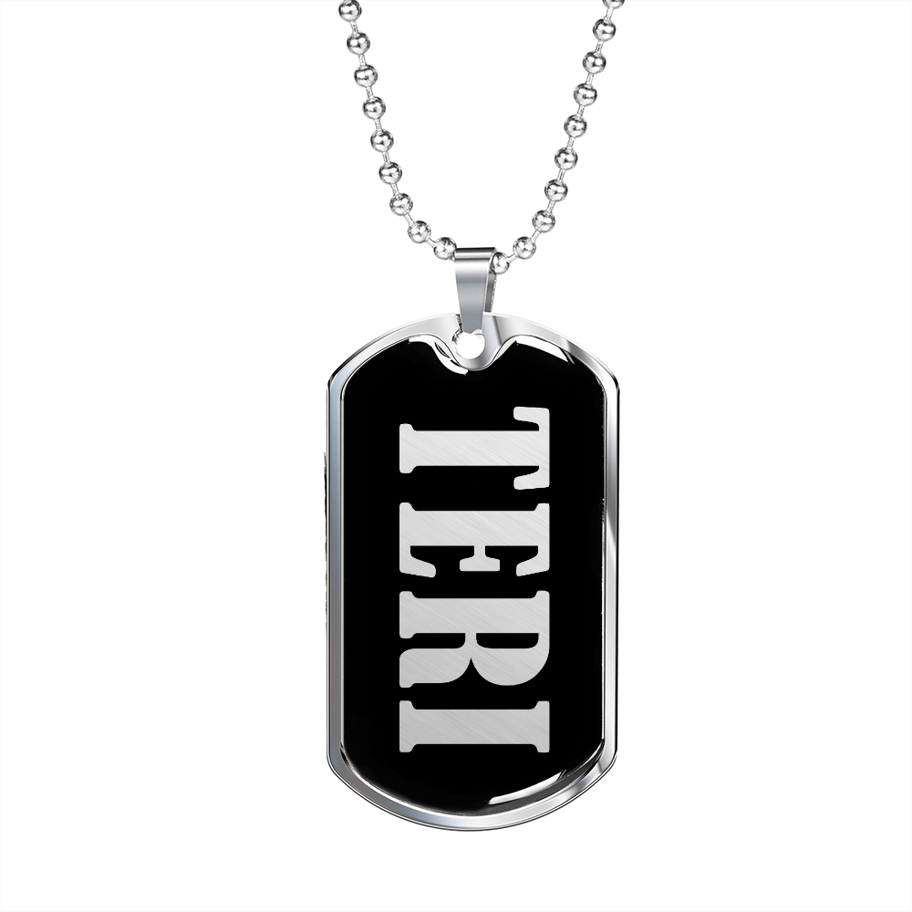 Teri v02 - Luxury Dog Tag Necklace