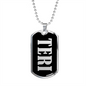 Teri v02 - Luxury Dog Tag Necklace