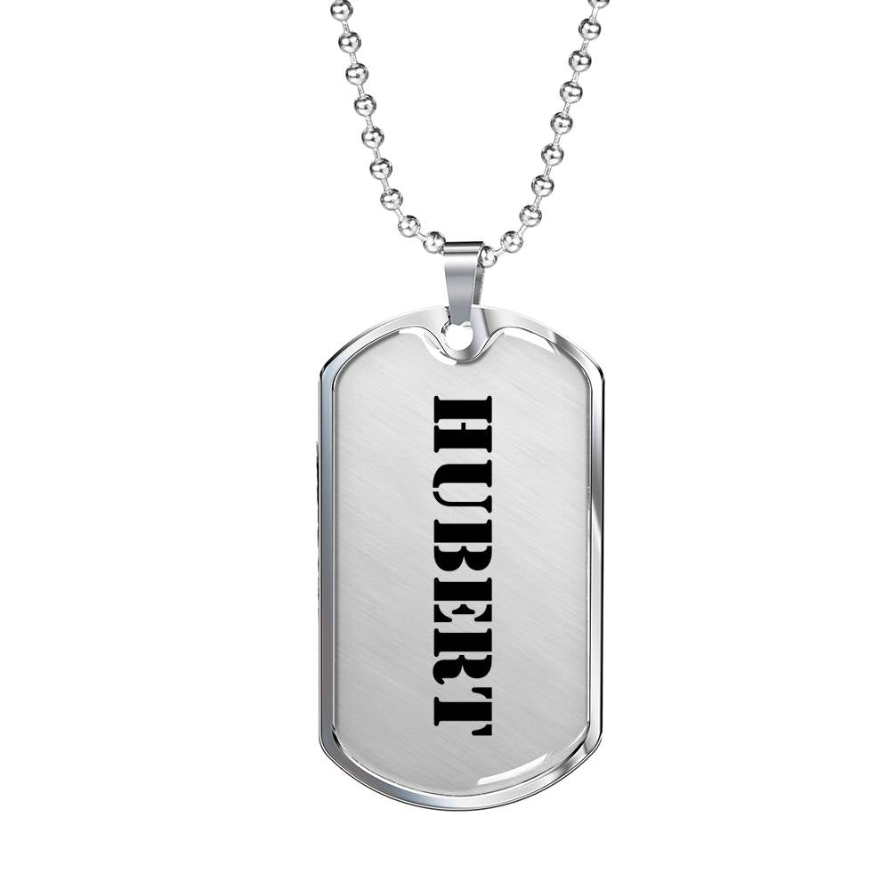 Hubert - Luxury Dog Tag Necklace