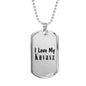 Love My Kuvasz - Luxury Dog Tag Necklace