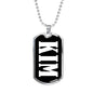 Kim v02 - Luxury Dog Tag Necklace