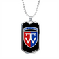 58th Motorized Infantry Brigade (Ukraine) v3 - Luxury Dog Tag Necklace