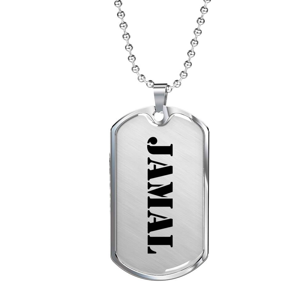 Jamal - Luxury Dog Tag Necklace