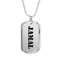 Jamal - Luxury Dog Tag Necklace