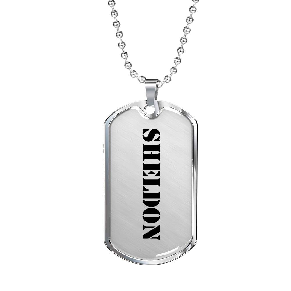 Sheldon - Luxury Dog Tag Necklace