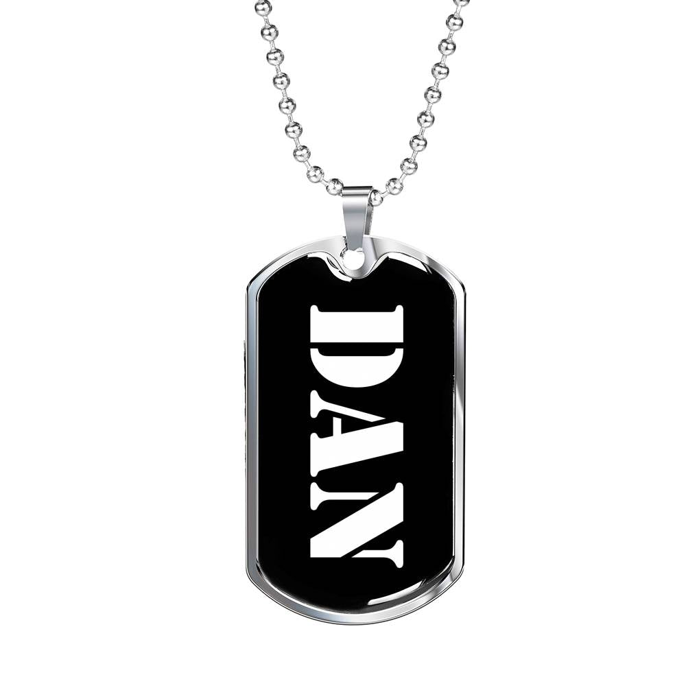 Dan v2 - Luxury Dog Tag Necklace
