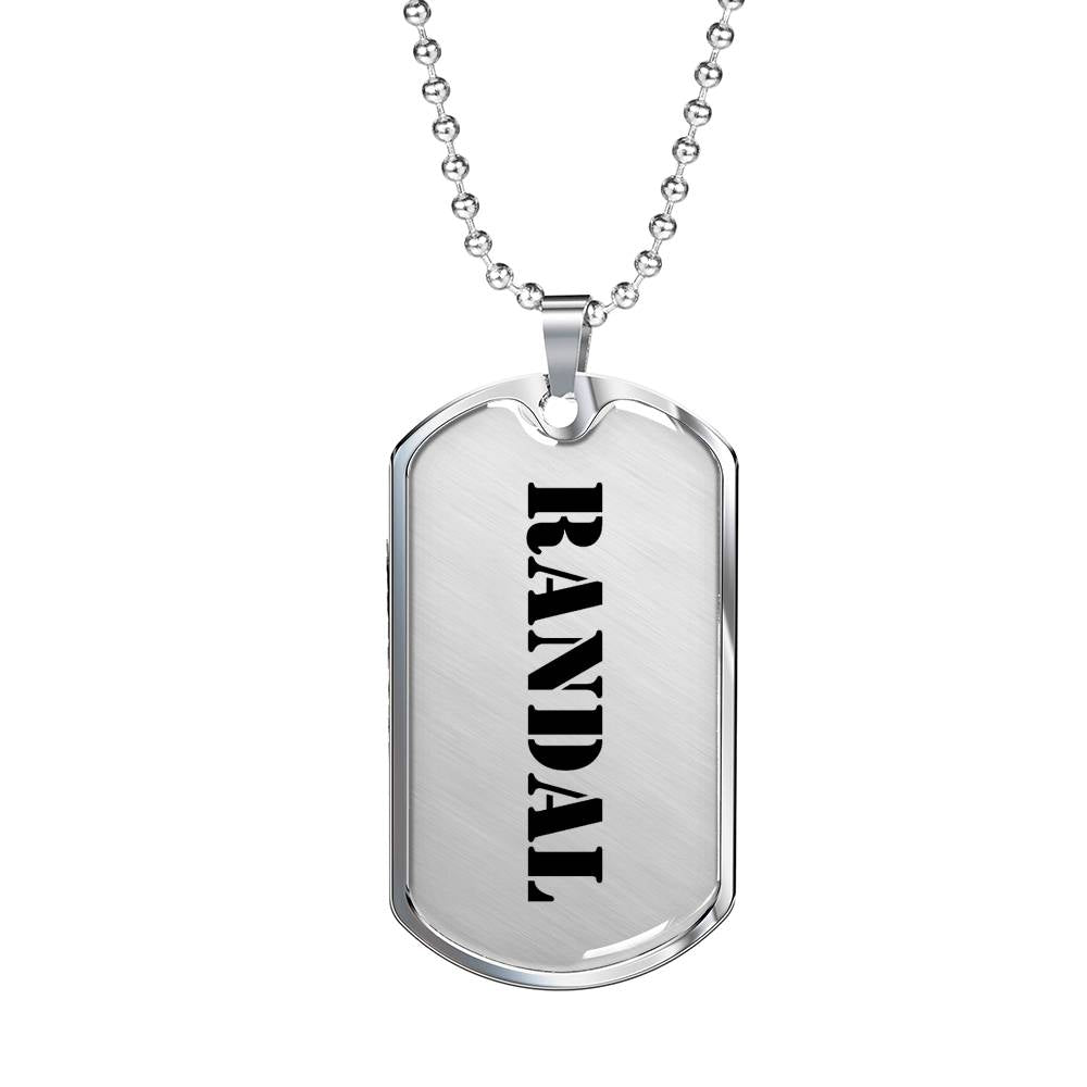 Randal - Luxury Dog Tag Necklace
