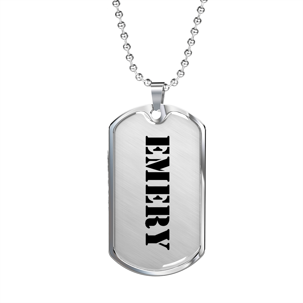 Emery - Luxury Dog Tag Necklace