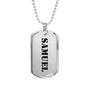 Samuel - Luxury Dog Tag Necklace