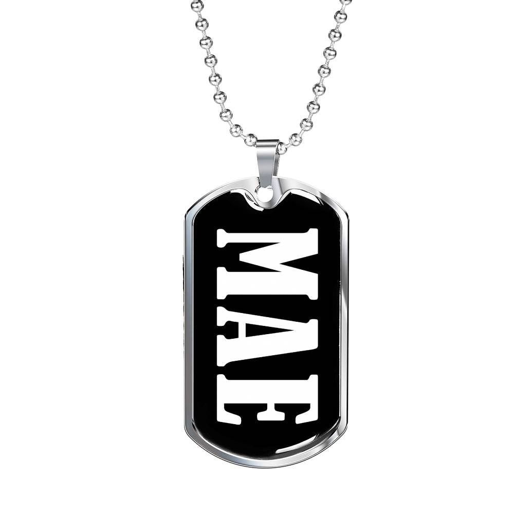 Mae v02 - Luxury Dog Tag Necklace
