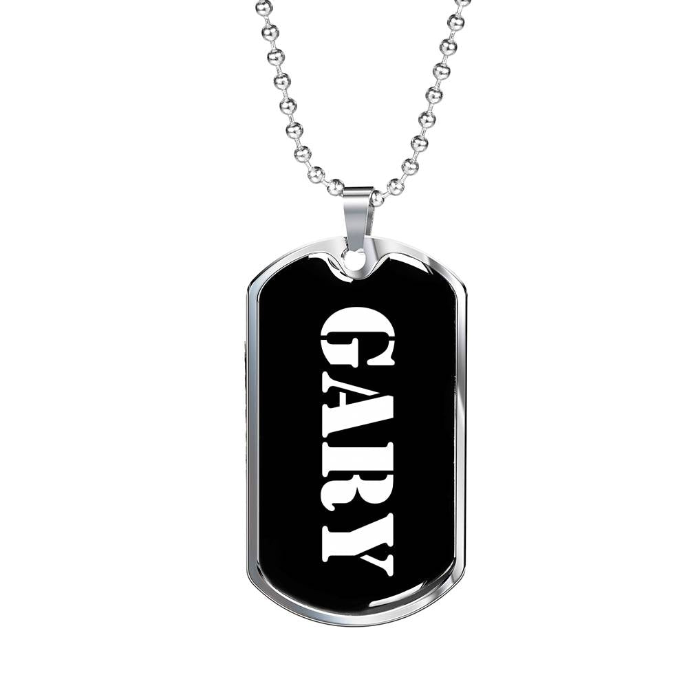 Gary v2 - Luxury Dog Tag Necklace