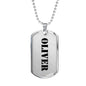 Oliver - Luxury Dog Tag Necklace