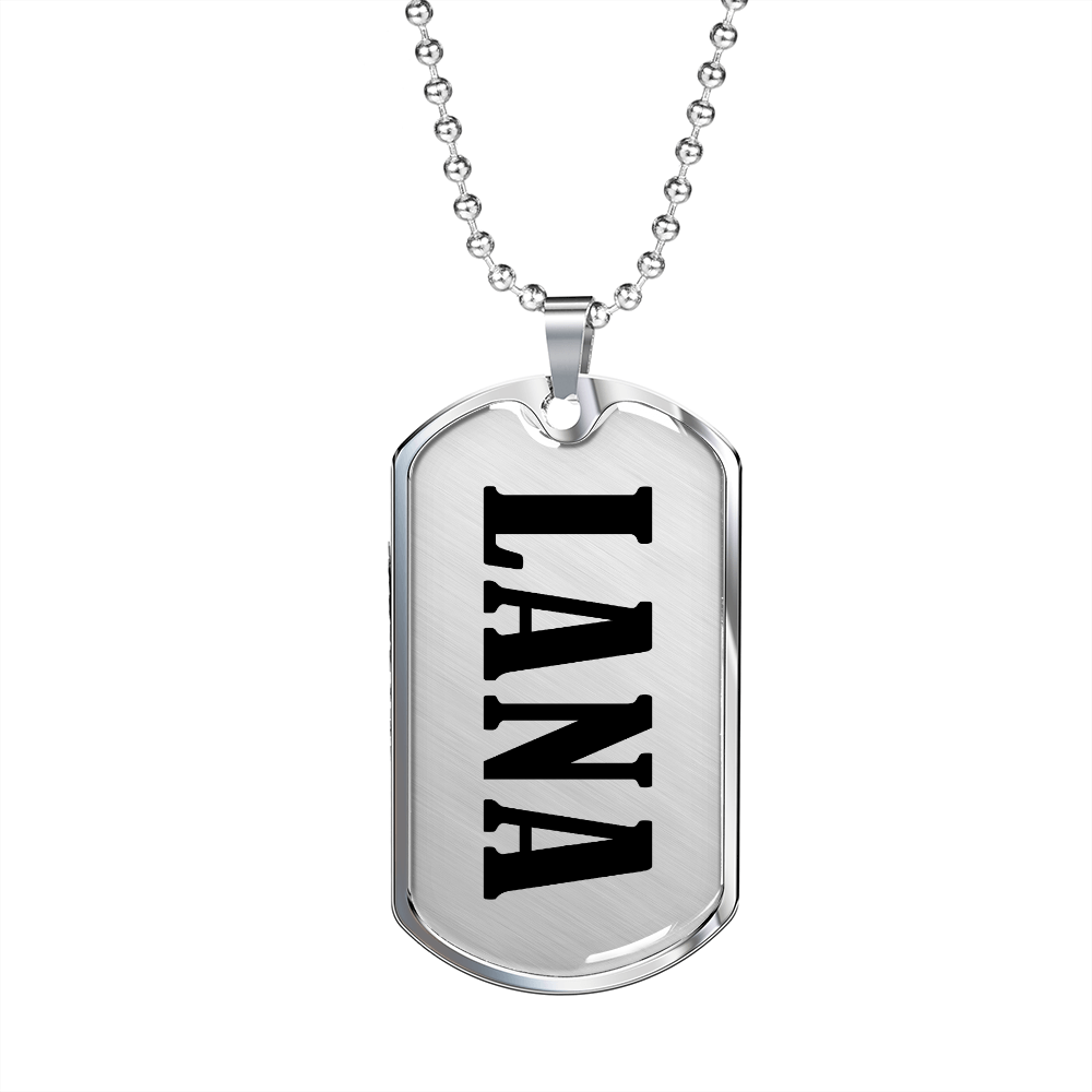 Lana v01 - Luxury Dog Tag Necklace