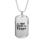 Whippet - Luxury Dog Tag Necklace