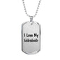 Love My Goldendoodle - Luxury Dog Tag Necklace