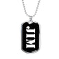 Jim v2 - Luxury Dog Tag Necklace