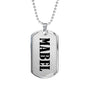Mabel v01 - Luxury Dog Tag Necklace