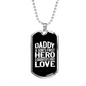 Daddy v2 - Luxury Dog Tag Necklace