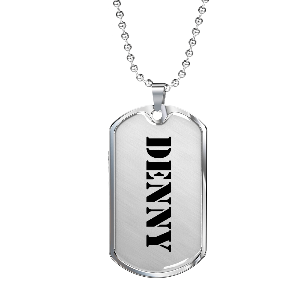 Denny - Luxury Dog Tag Necklace