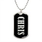 Chris v02 - Luxury Dog Tag Necklace