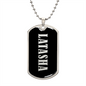 Latasha v02 - Luxury Dog Tag Necklace
