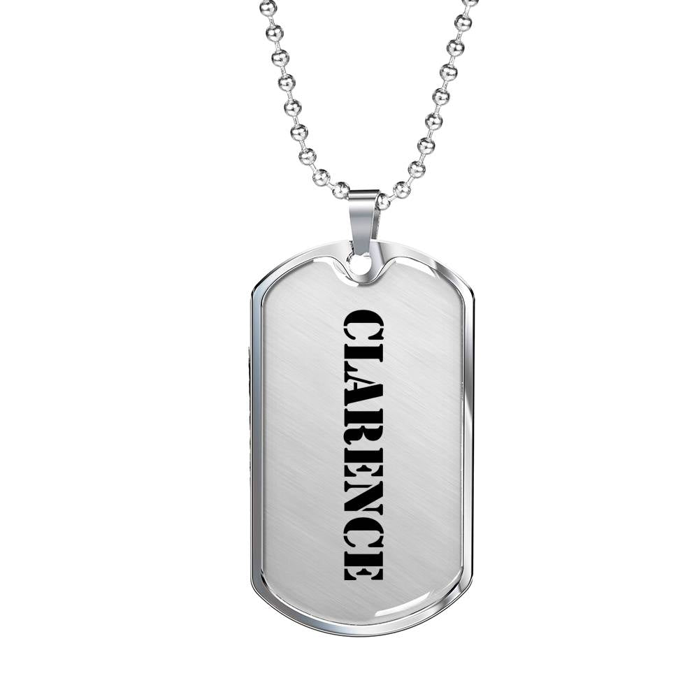 Clarence - Luxury Dog Tag Necklace