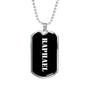 Raphael v2 - Luxury Dog Tag Necklace