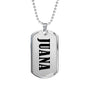 Juana v01 - Luxury Dog Tag Necklace