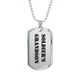 Soldier's Grandson - Luxury Dog Tag Necklace