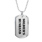 Soldier's Husband - Luxury Dog Tag Necklace