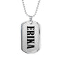 Erika v01 - Luxury Dog Tag Necklace