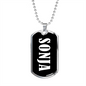 Sonja v03 - Luxury Dog Tag Necklace
