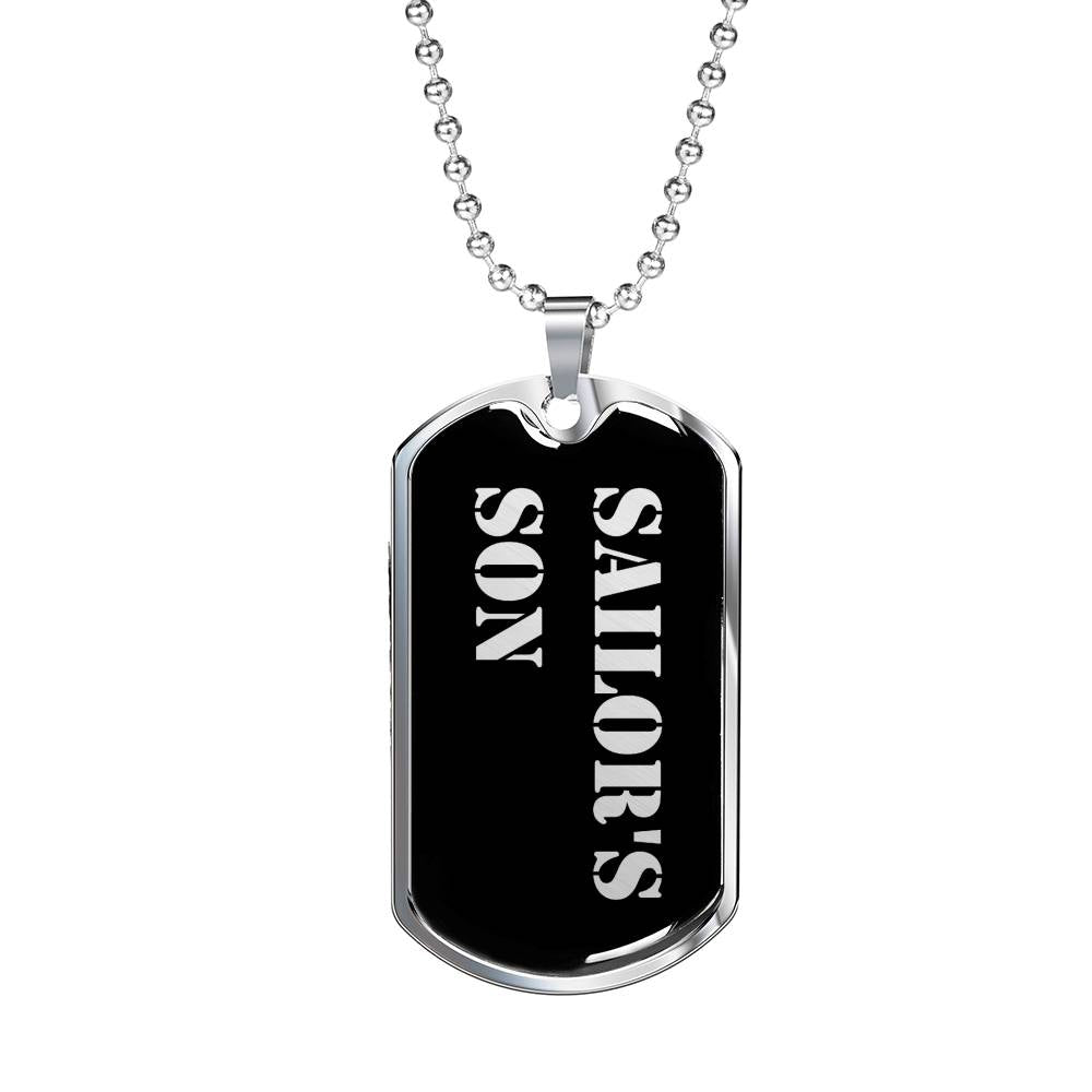 Sailor's Son v2 - Luxury Dog Tag Necklace