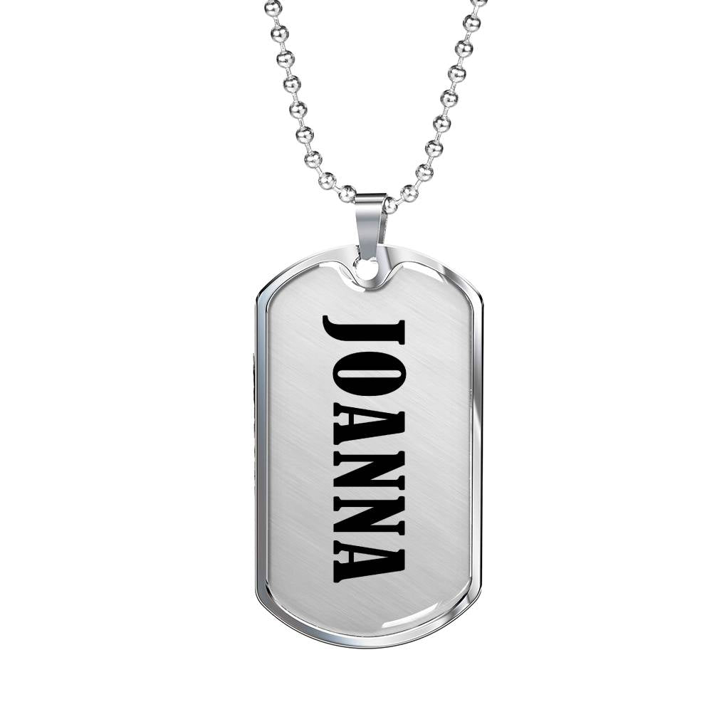 Joanna v01 - Luxury Dog Tag Necklace