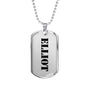 Elliot - Luxury Dog Tag Necklace