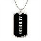 Aurelio v2 - Luxury Dog Tag Necklace