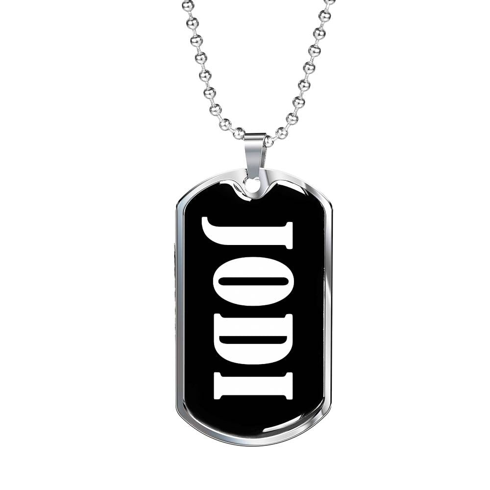 Jodi v02 - Luxury Dog Tag Necklace