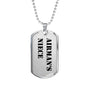 Airman's Niece - Luxury Dog Tag Necklace