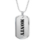 Monty - Luxury Dog Tag Necklace