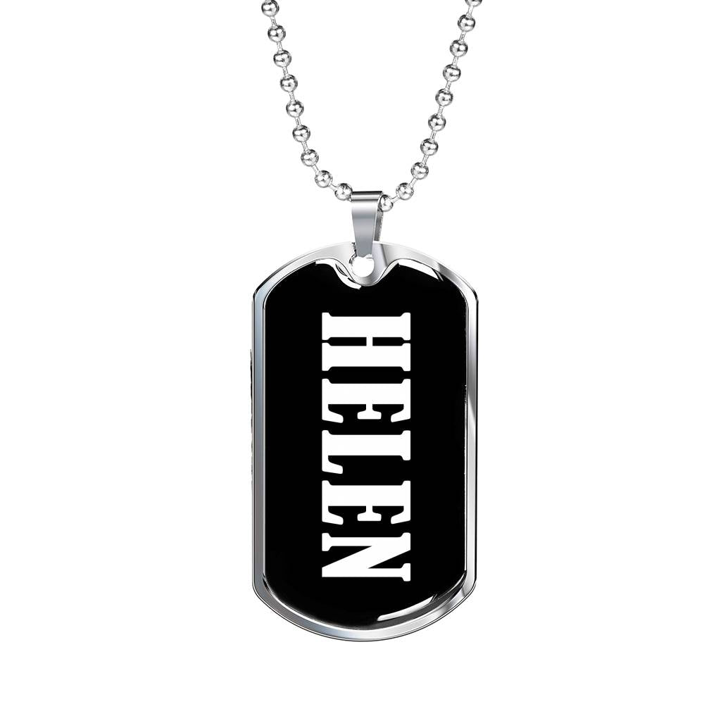 Helen v02 - Luxury Dog Tag Necklace
