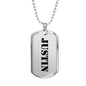 Justin - Luxury Dog Tag Necklace