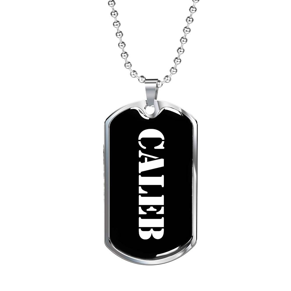 Caleb v2 - Luxury Dog Tag Necklace