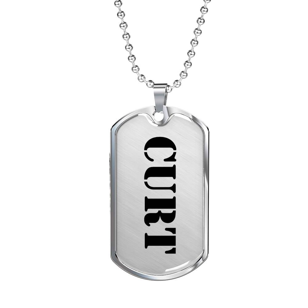 Curt - Luxury Dog Tag Necklace